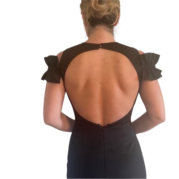 Jovani Black Cocktail Dress - Picture 5 of 6